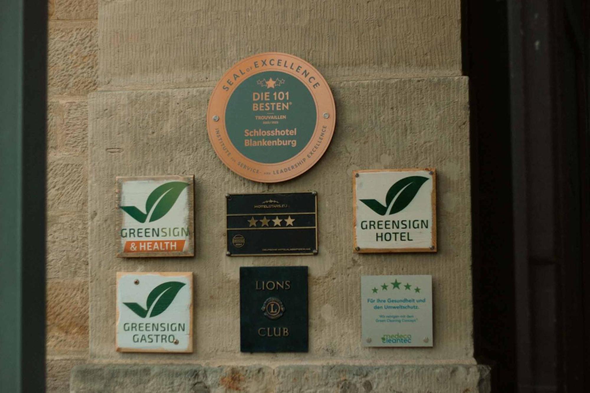 בלאנקנבורג Schlosshotel Blankenburg מראה חיצוני תמונה